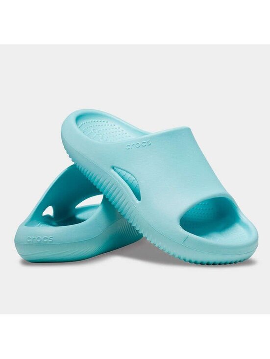 CROCS Shoes - Crocs Women's Mellow Recovery Slides Blue Light, Size 11